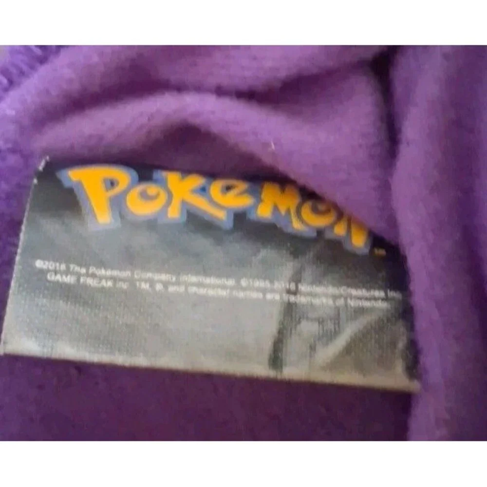 Gengar Slippers - Pokemon Bioworld Plush Slippers -Slip Ons Adult Size XL